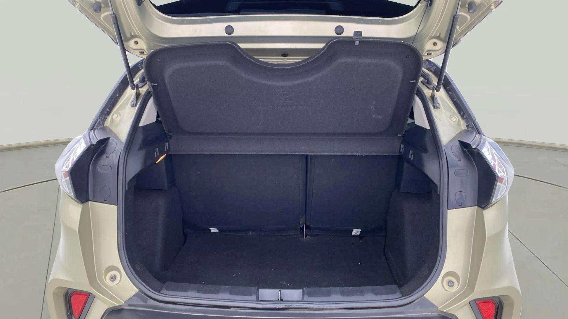 Boot space view of a Tata Nexon 2017-2023