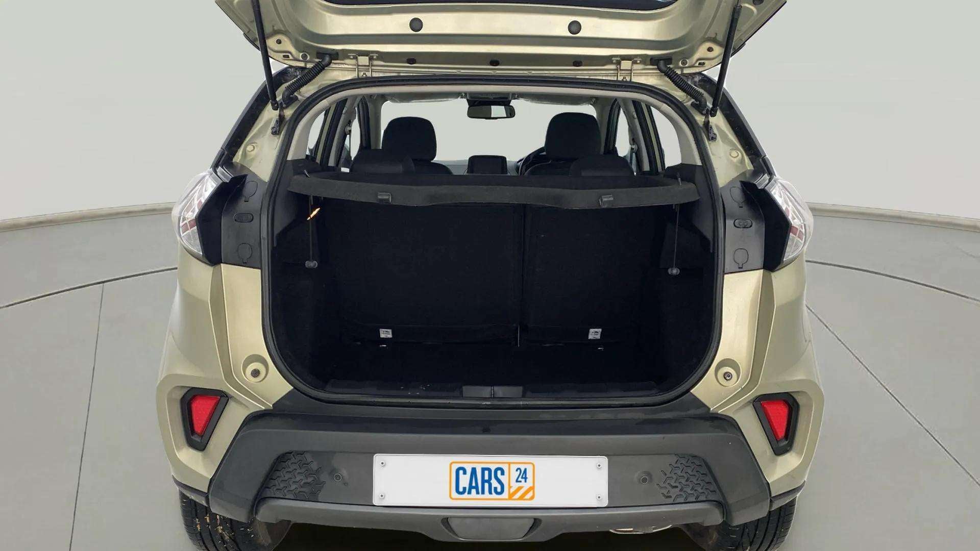 Boot view of a Tata Nexon 2017-2023