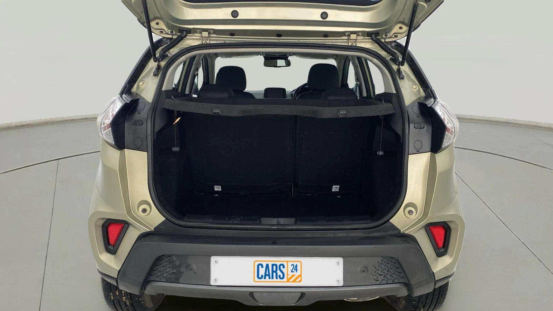 Boot view of a Tata Nexon 2017-2023