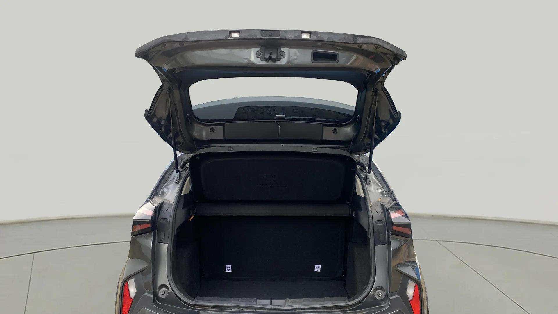 Boot space view of a Tata Nexon