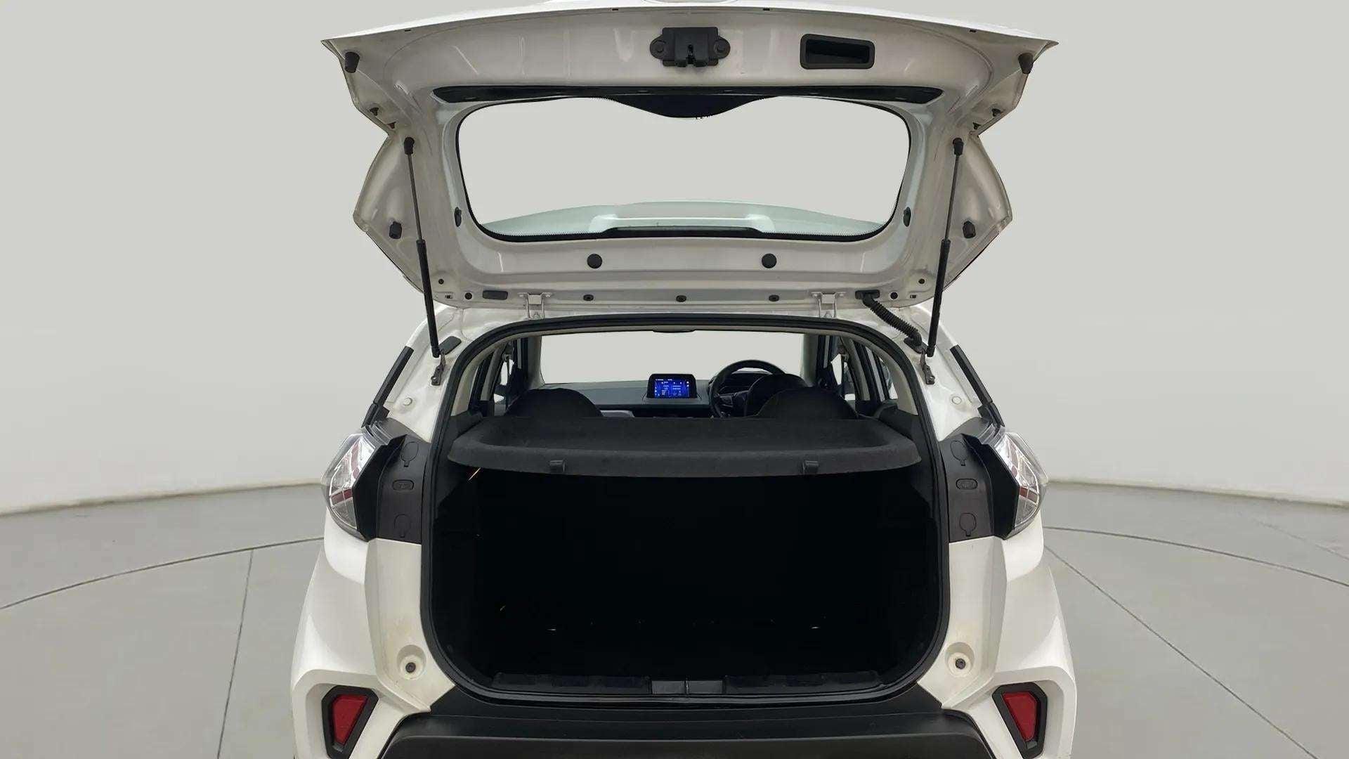 Boot space view of a Tata Nexon 2017-2023