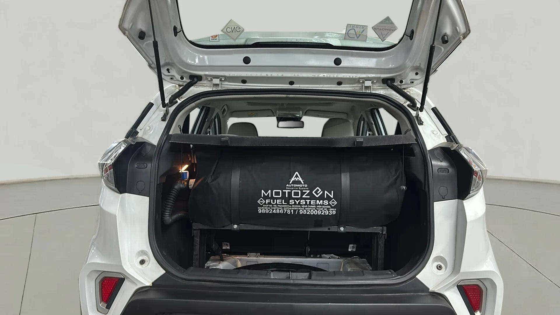Boot view of a tata nexon 2017-2023