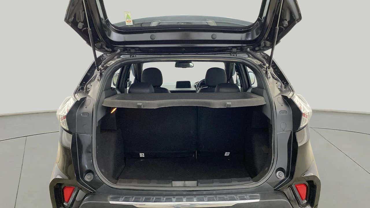 Boot space view of a Tata Nexon 2017-2023