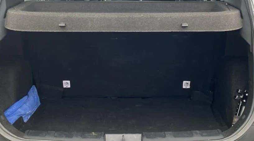 Boot space of a Tata Nexon