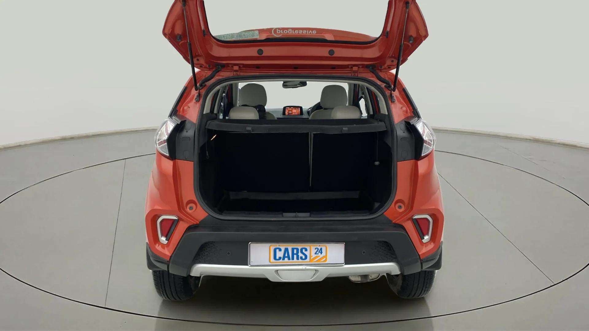 Boot area view of a Tata Nexon 2017-2023