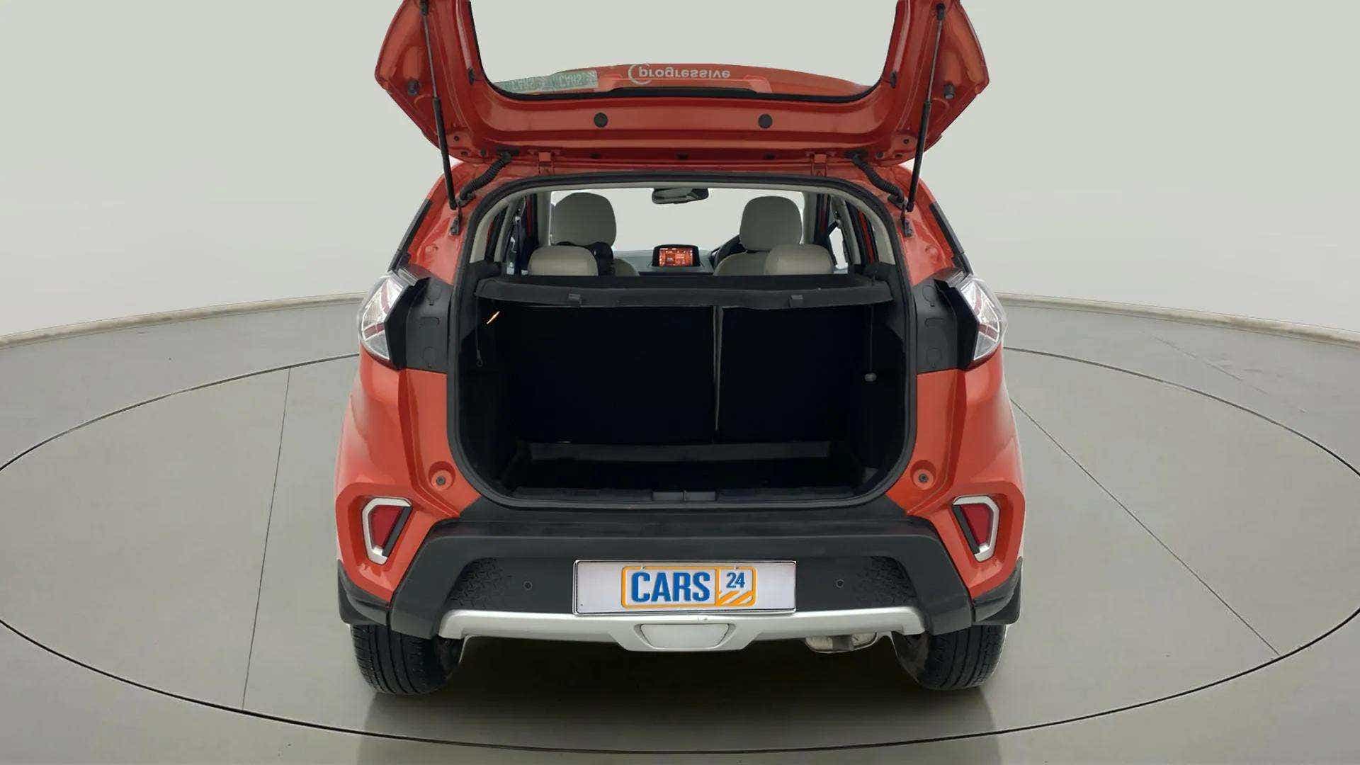 Boot area view of a Tata Nexon 2017-2023