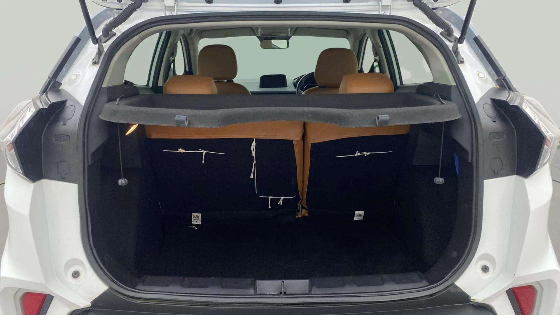 Boot space view of a Tata Nexon 2017-2023