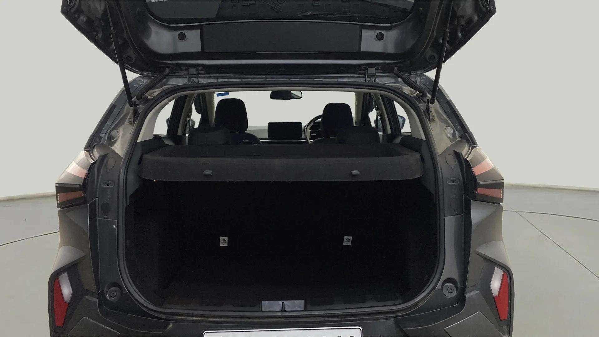 Boot space view of a Tata Nexon 2017-2023