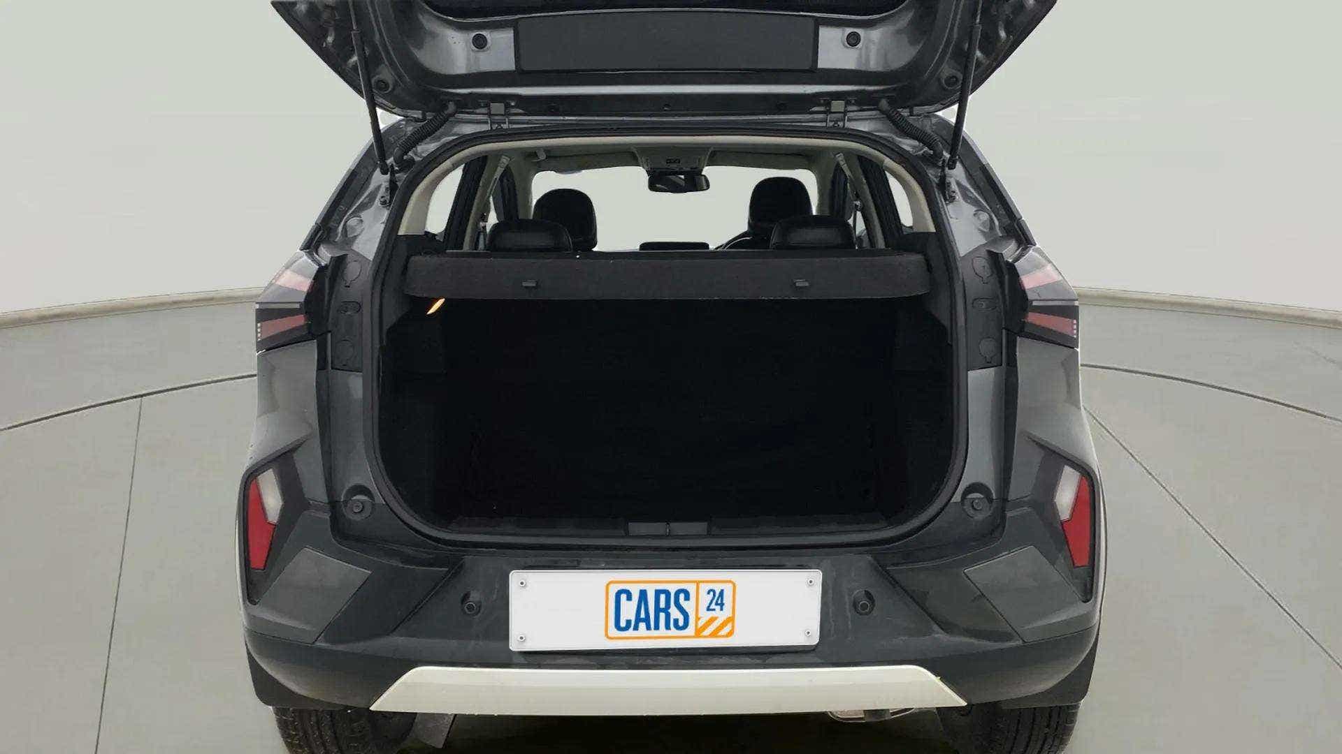 Boot space view of a Tata Nexon
