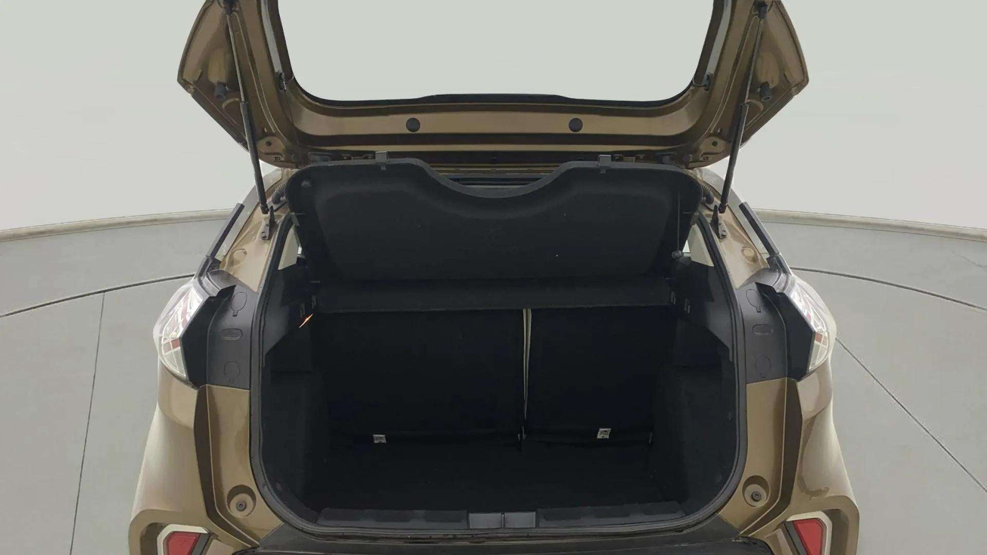 Boot space view of a Tata Nexon 2017-2023