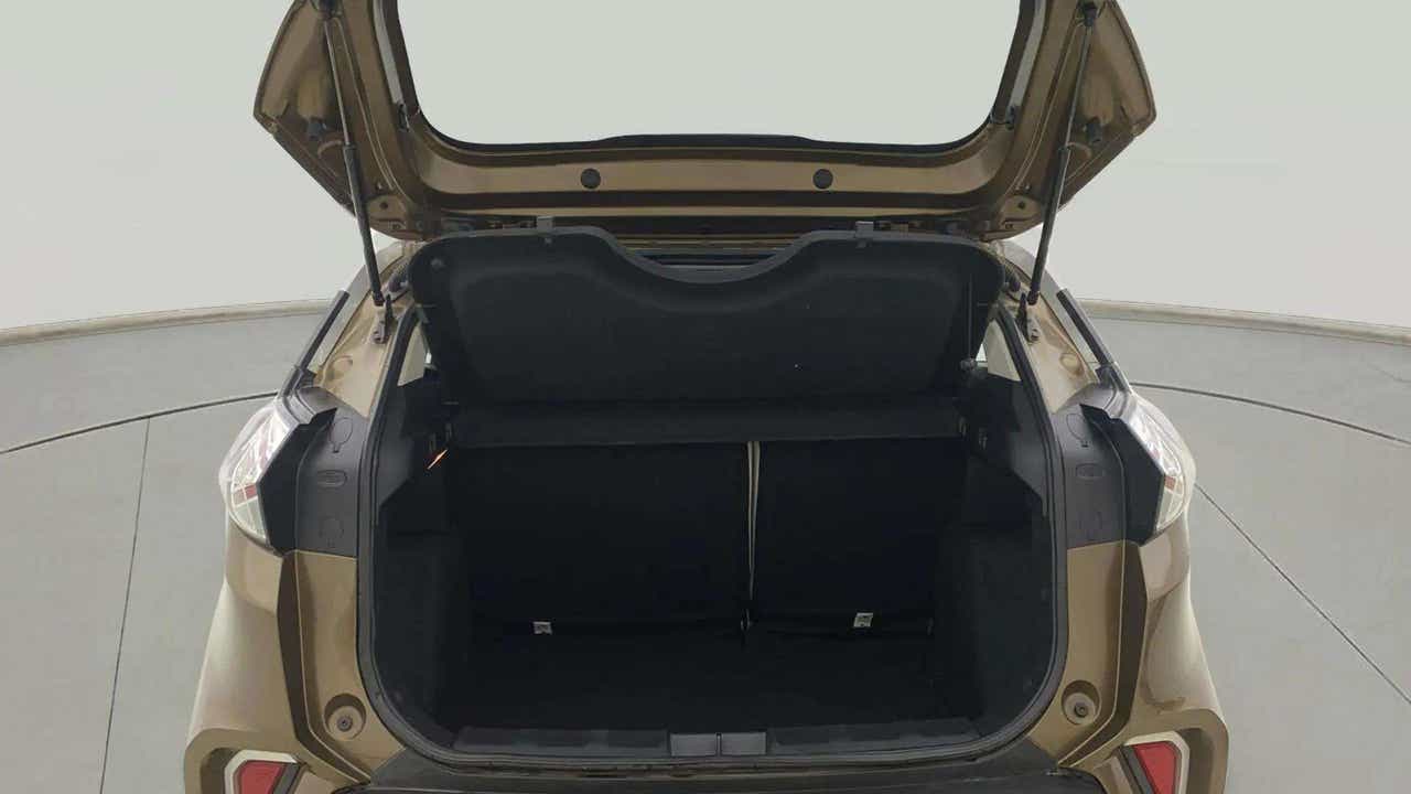 Boot space view of a Tata Nexon 2017-2023