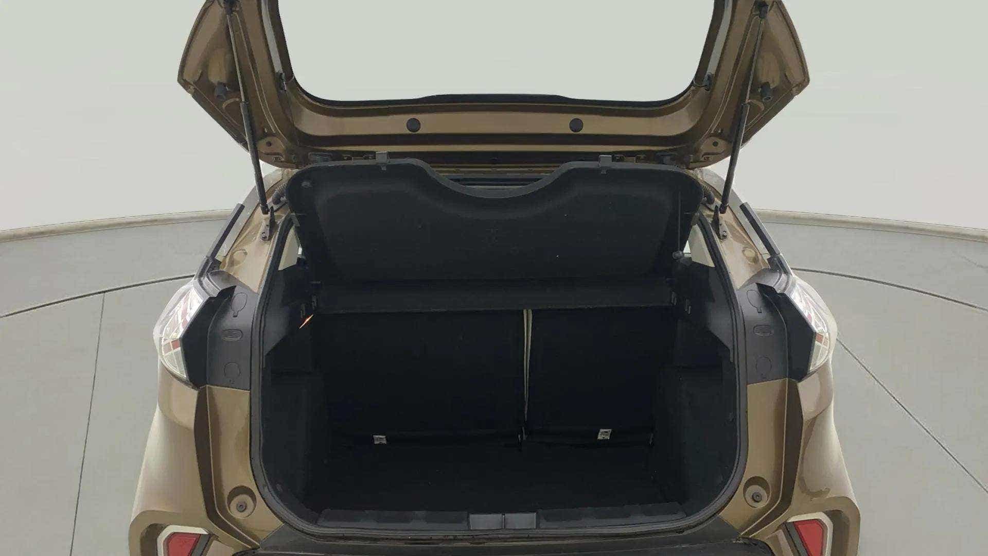 Boot space view of a Tata Nexon 2017-2023