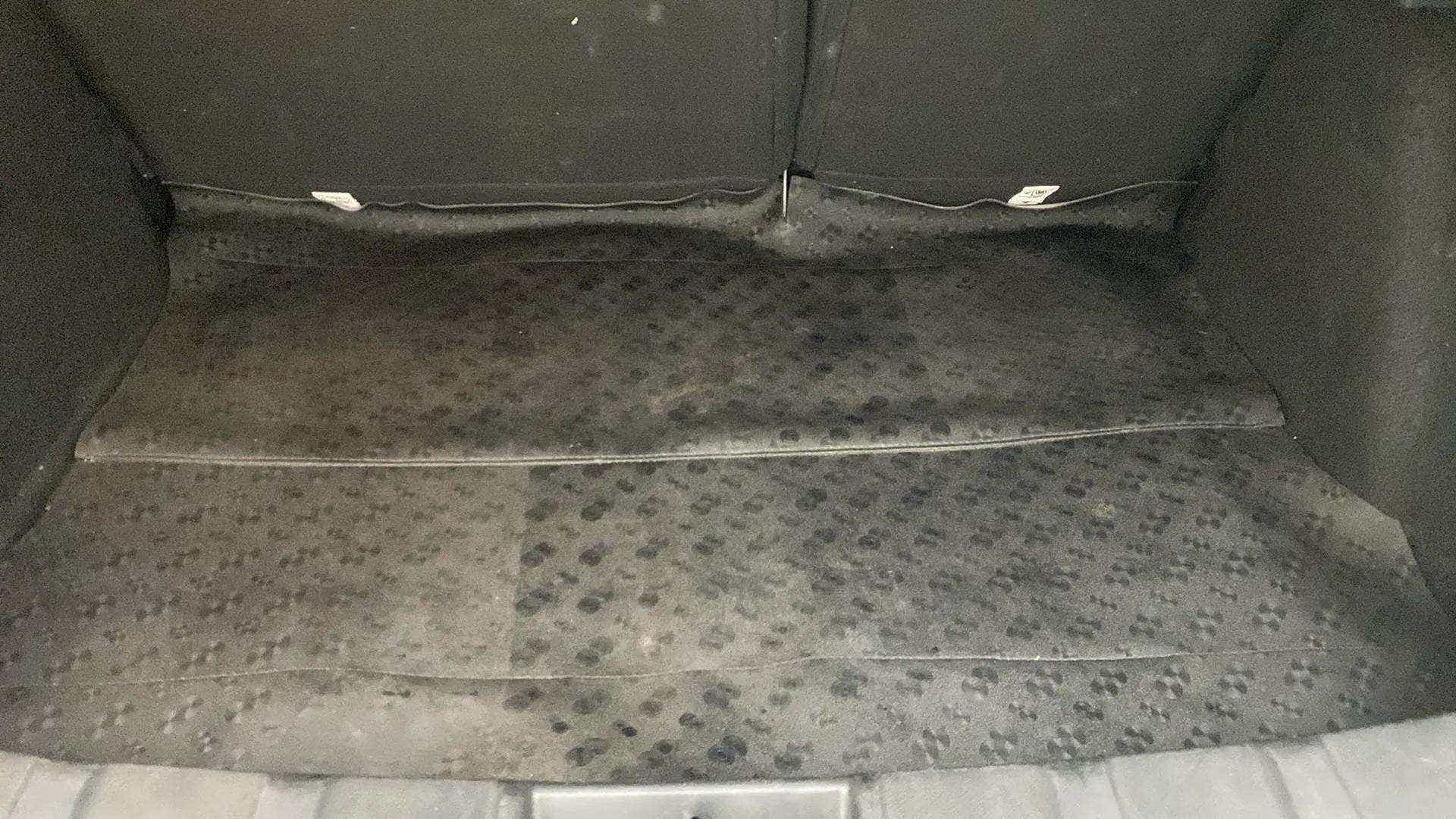 Boot space of a Tata Nexon 2017-2023