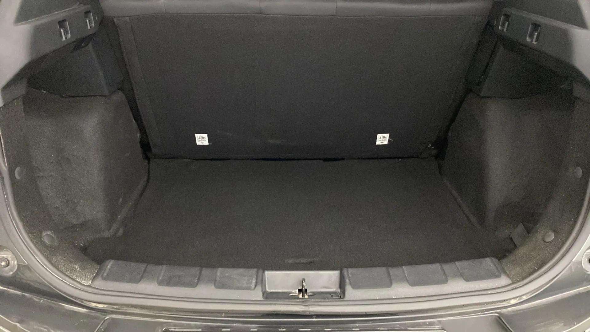 Boot space of a Tata Nexon
