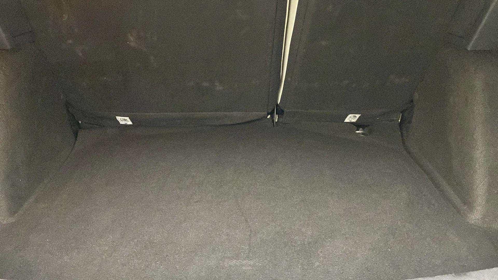 Boot space view of a Tata Nexon 2017-2023