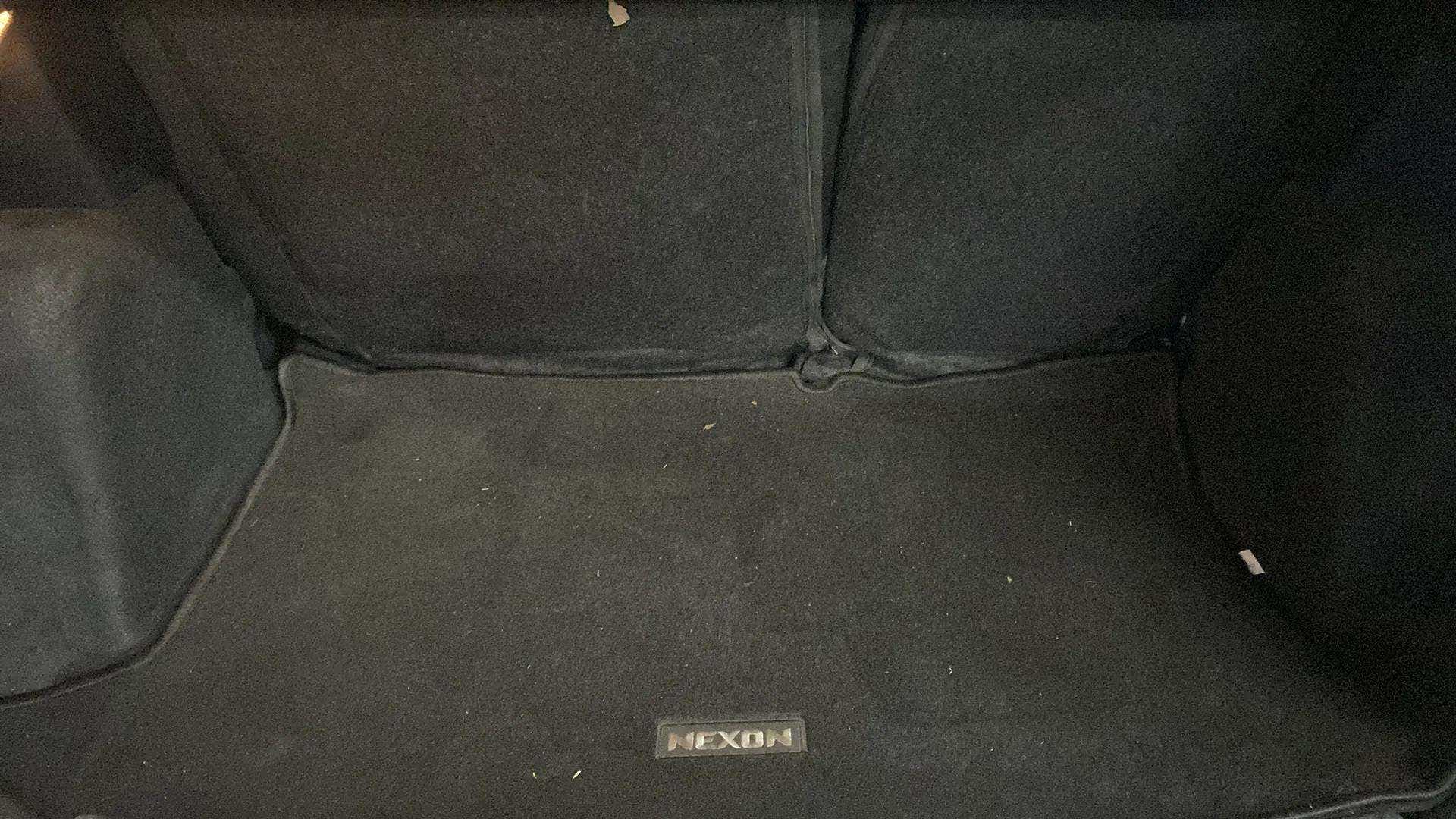 Boot area of a Tata Nexon 2017-2023