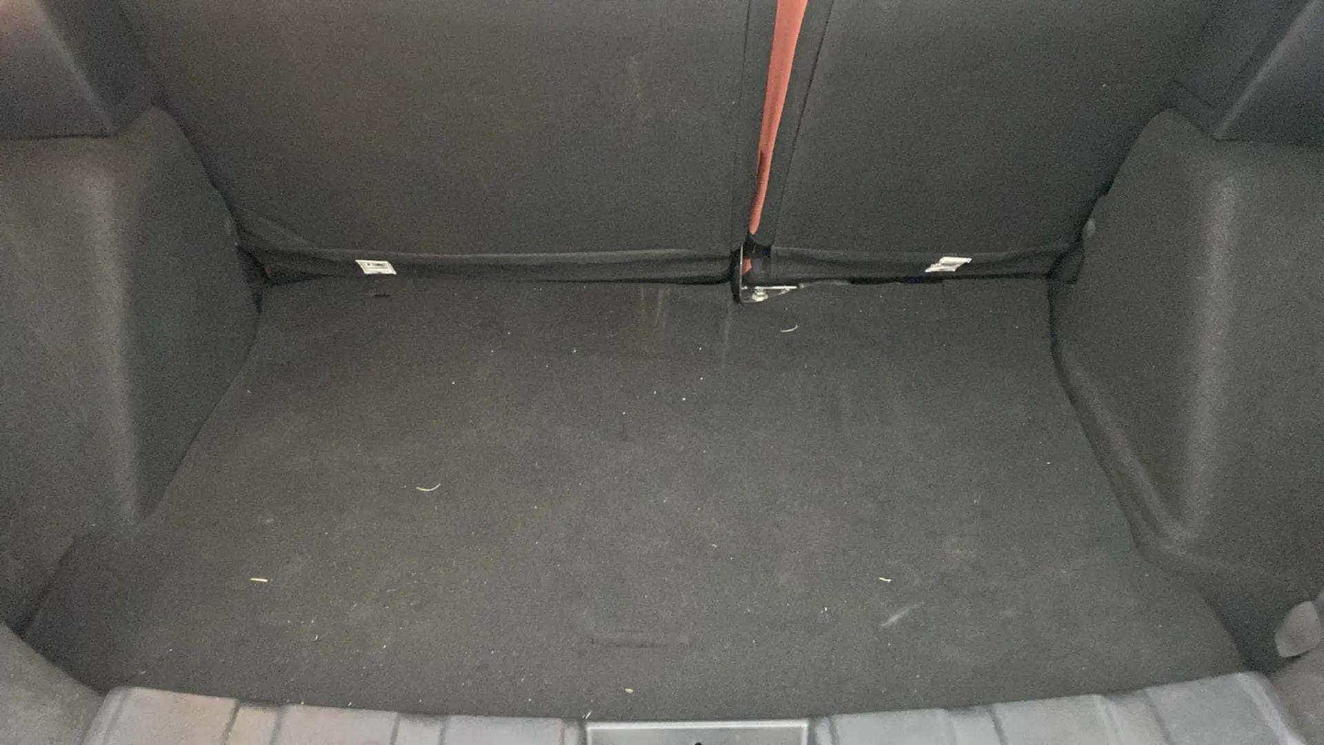 Boot space view of a Tata Nexon 2017-2023
