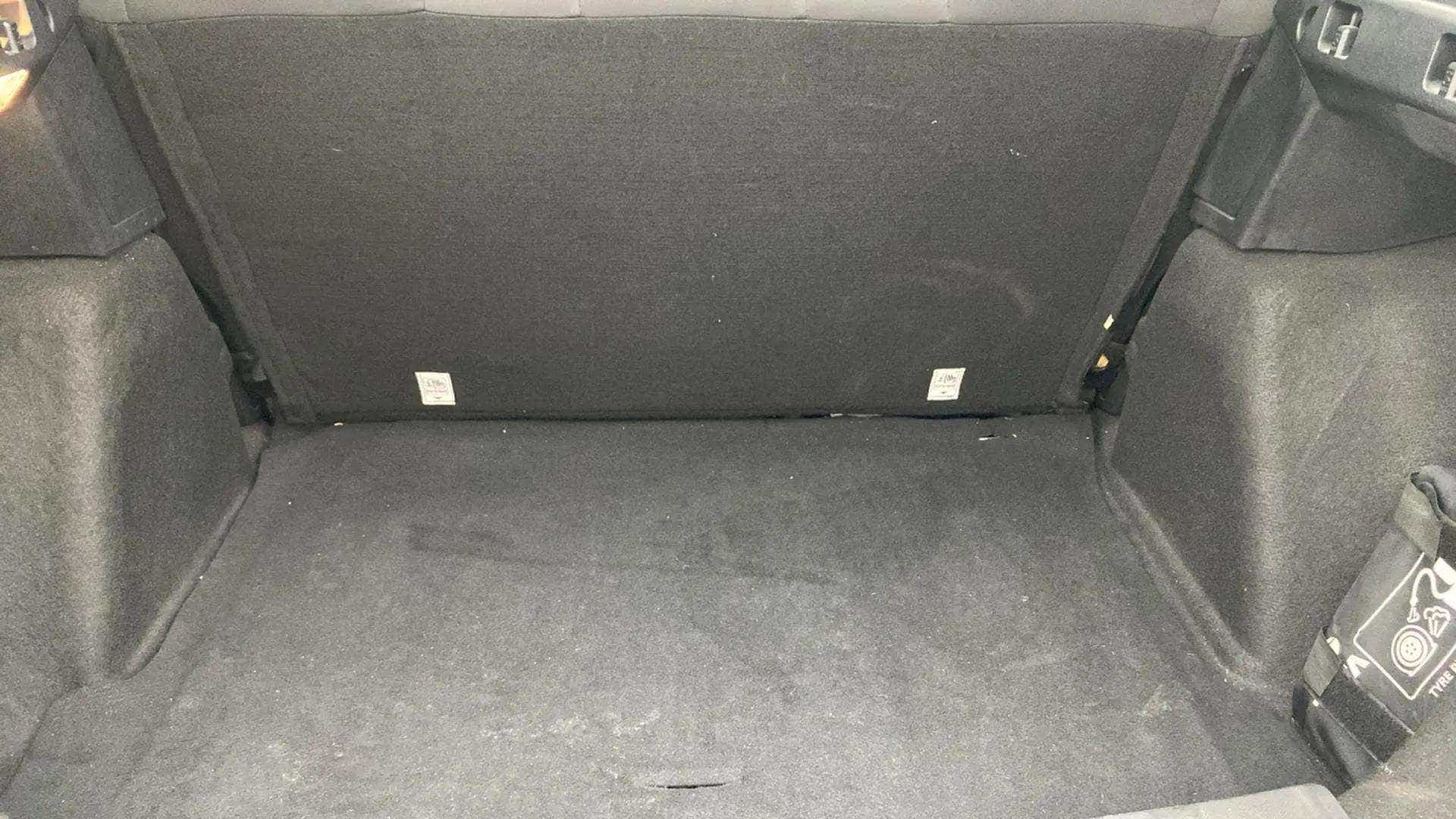 Boot space of a Tata Nexon 2017-2023