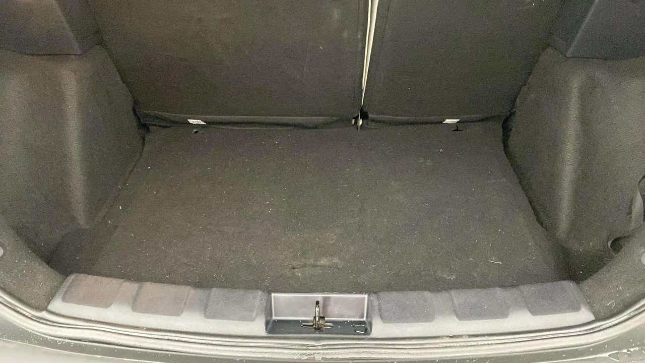 Boot space view of a Tata Nexon 2017-2023