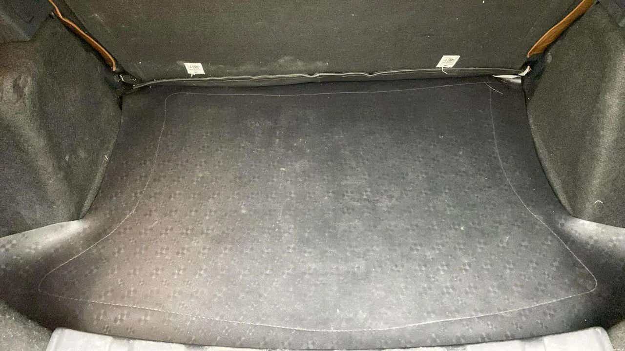 Boot space of a Tata Nexon