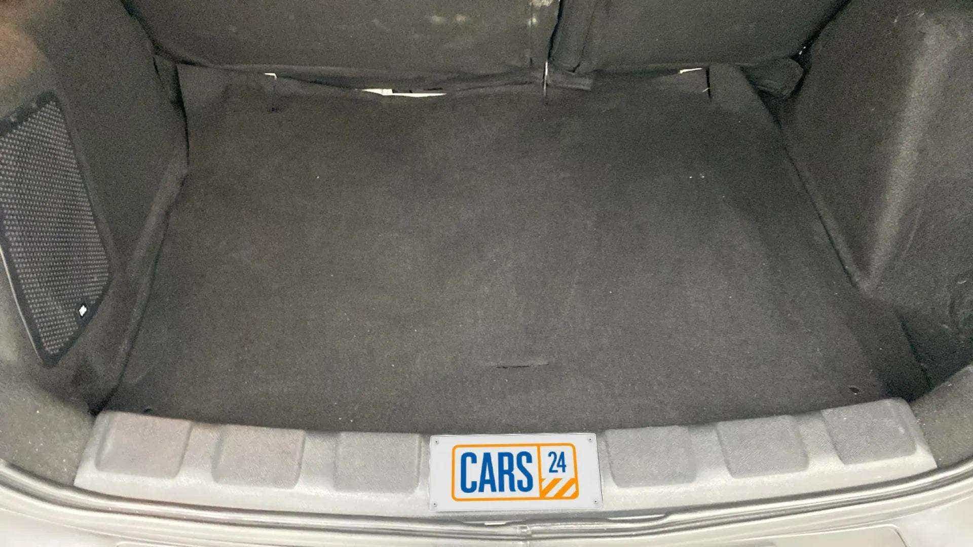 Boot space of a Tata Nexon