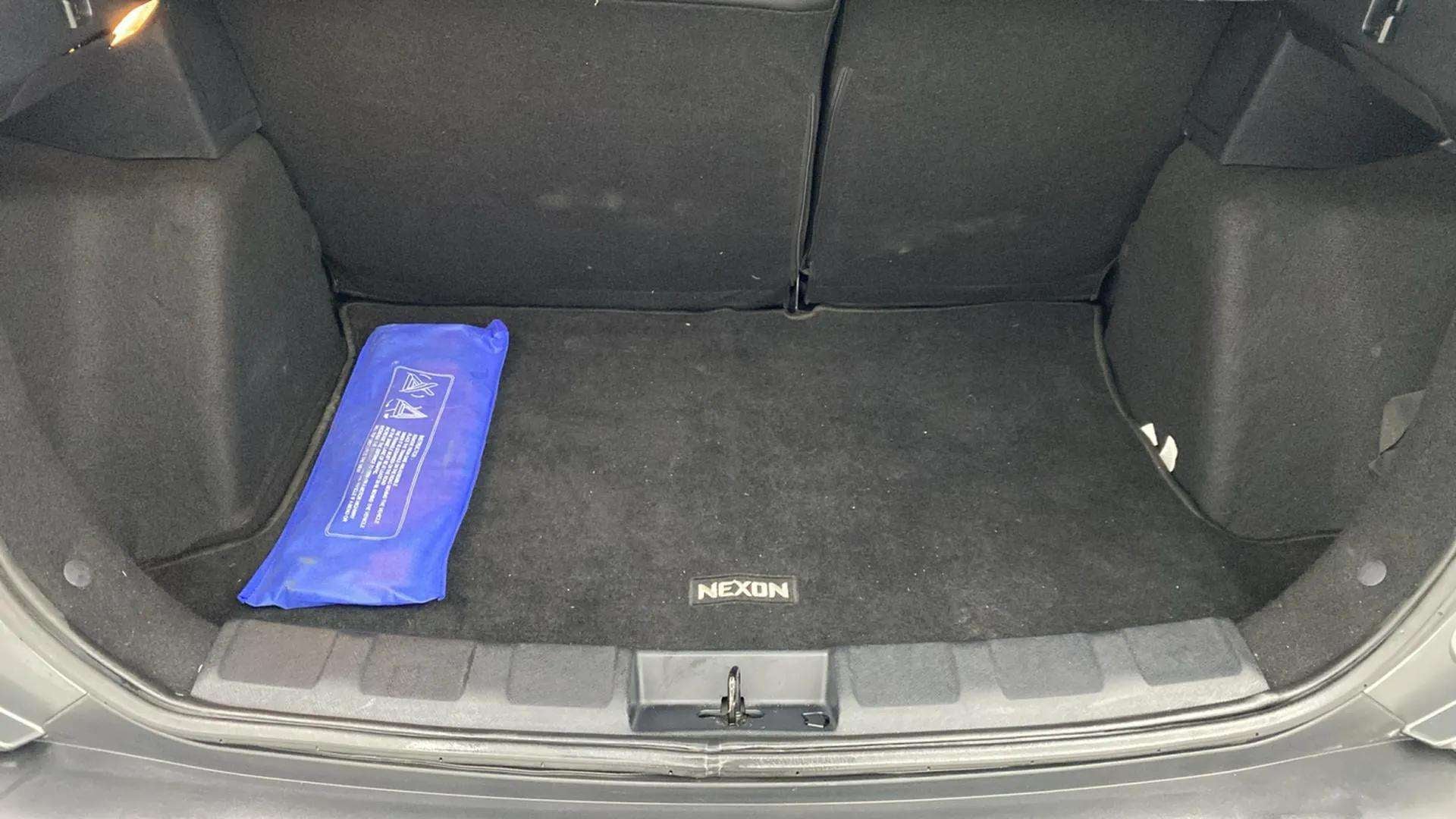 Boot space of a Tata Nexon 2017-2023