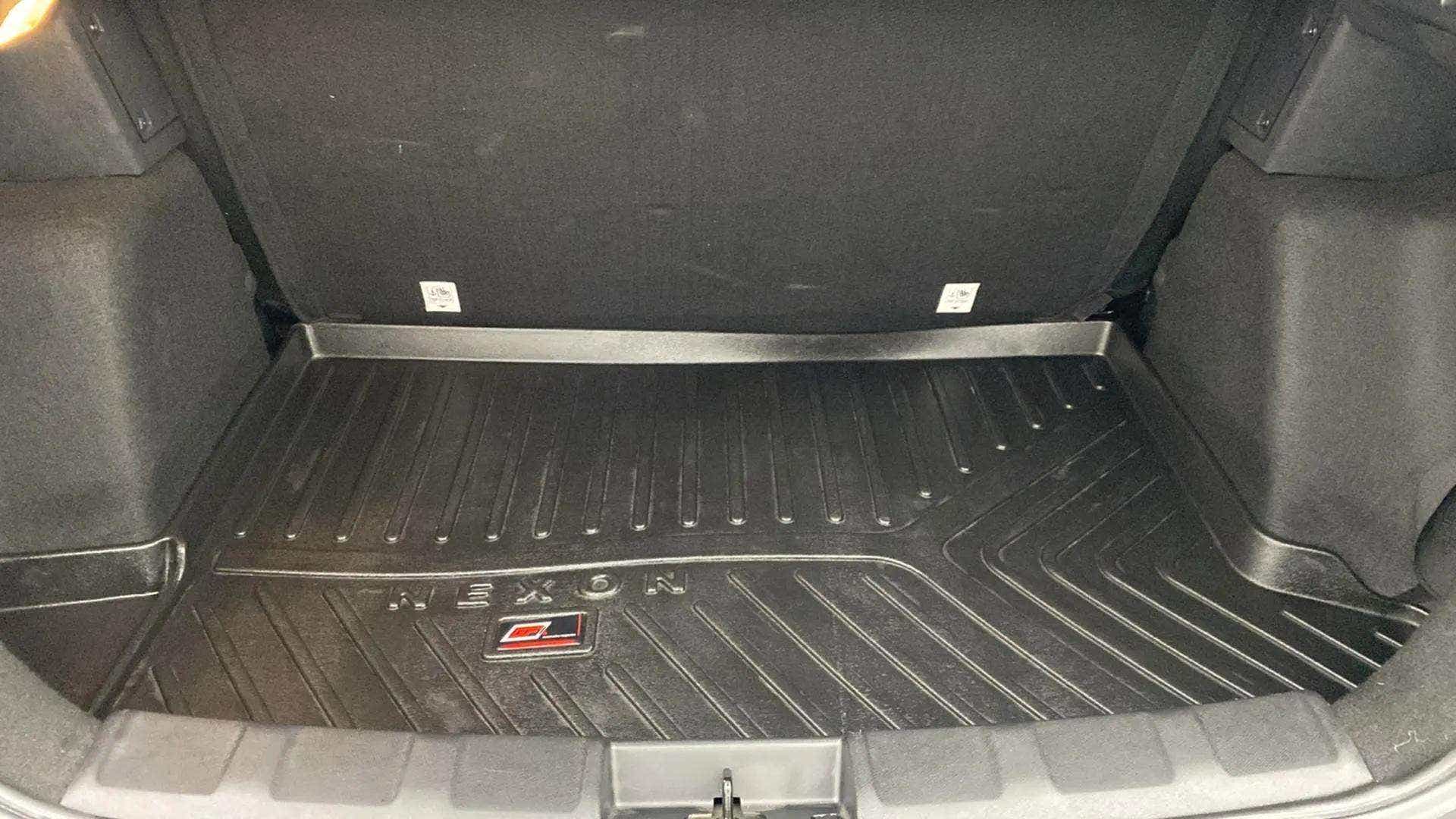 Boot space of a Tata Nexon