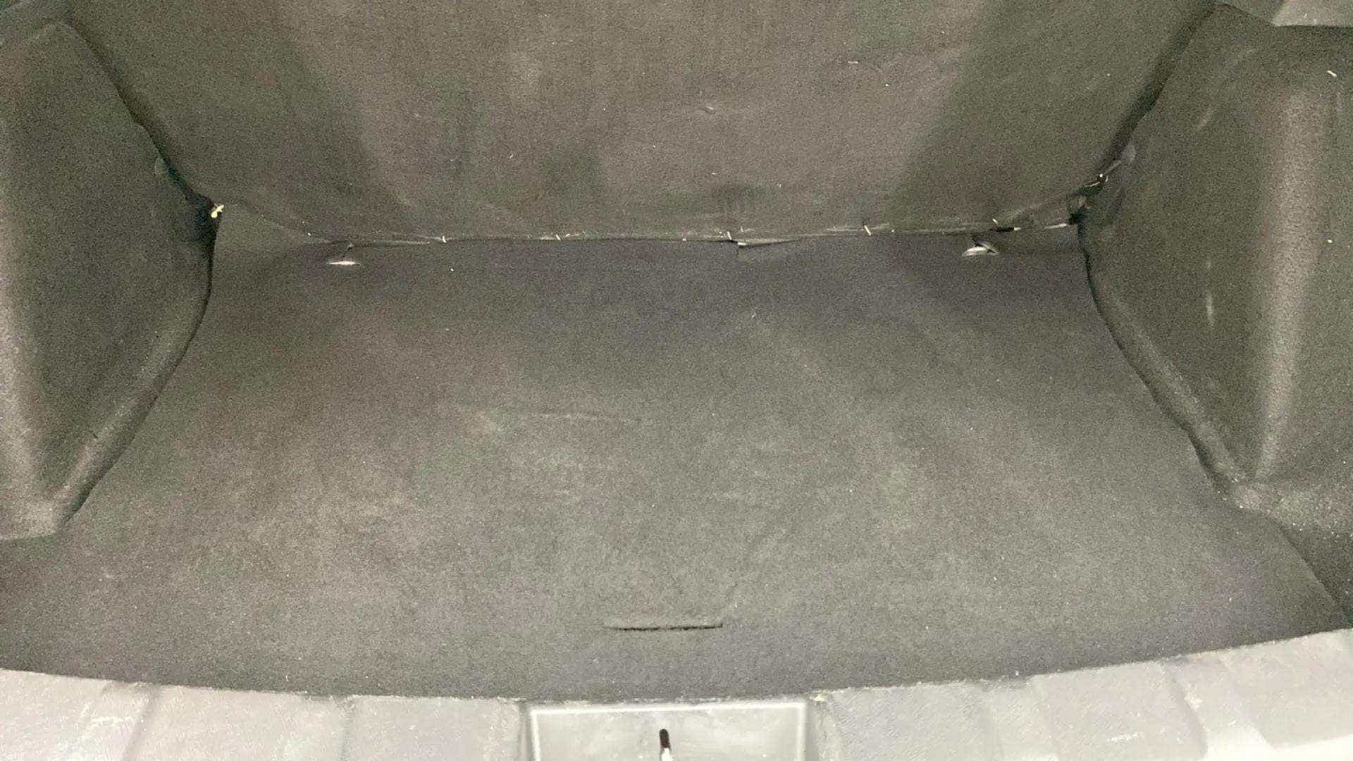 Boot space view of a Tata Nexon 2017-2023