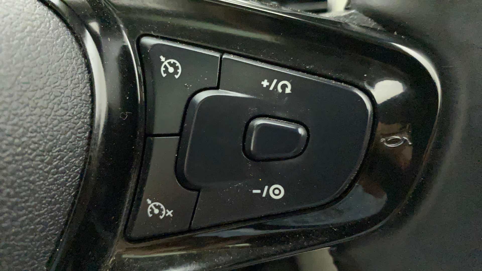 Cruise control buttons of a Tata Nexon 2017-2023