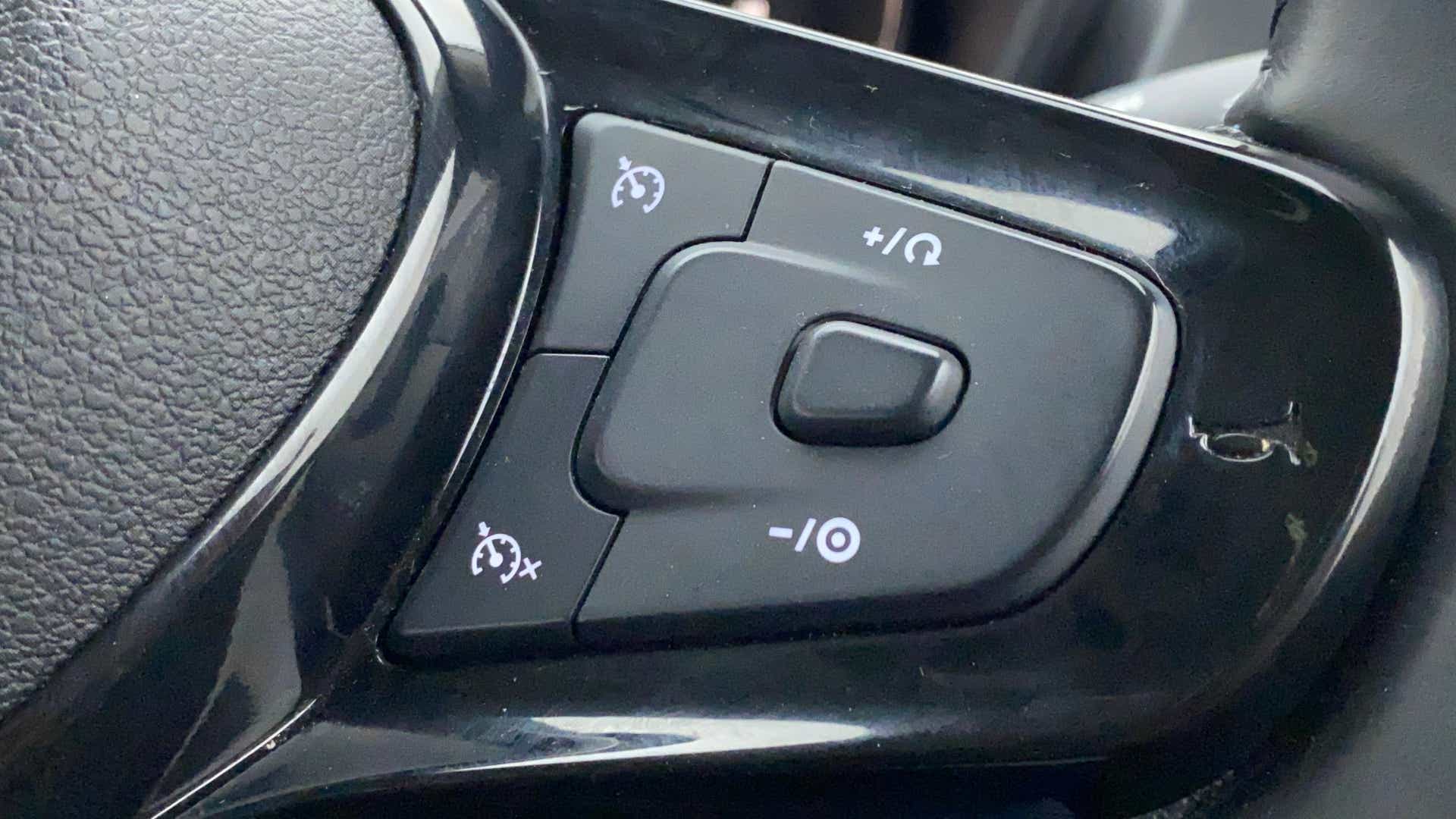 Steering wheel controls of a Tata Nexon 2017-2023