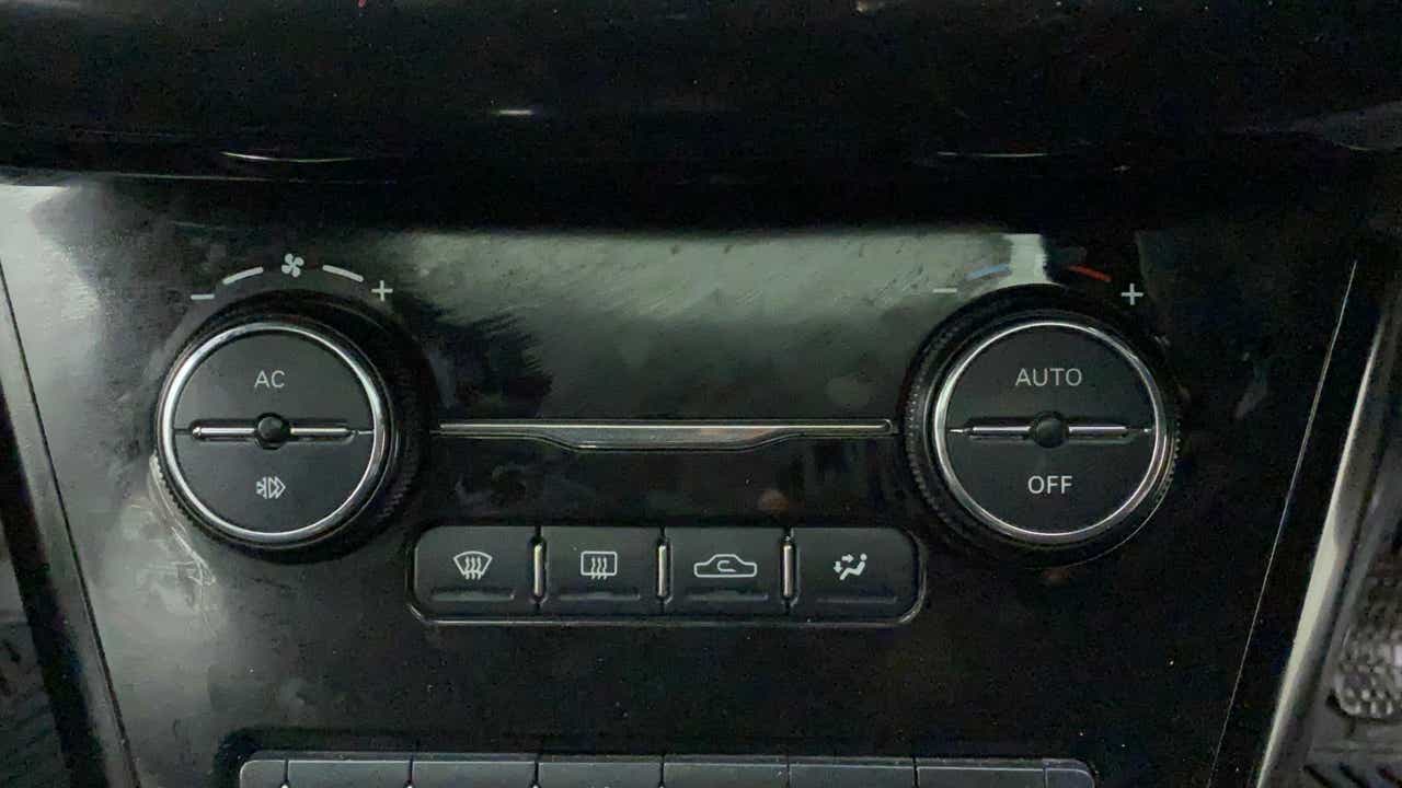 Climate control console of a Tata Nexon 2017-2023