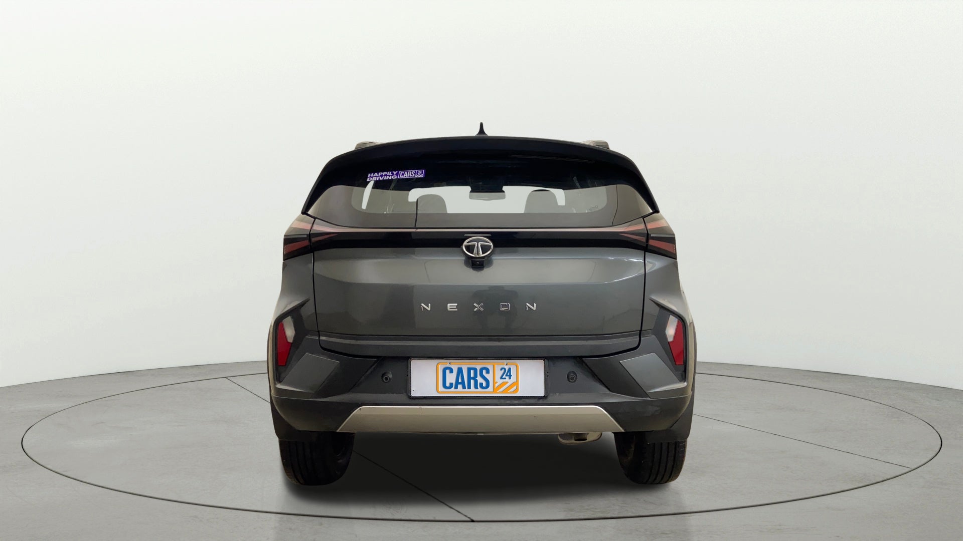 Rear view of a Tata Nexon 2017-2023