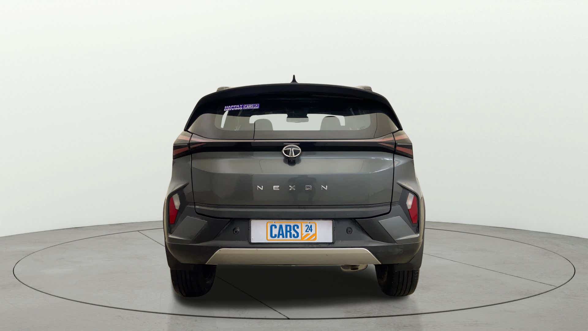 Rear view of a Tata Nexon 2017-2023