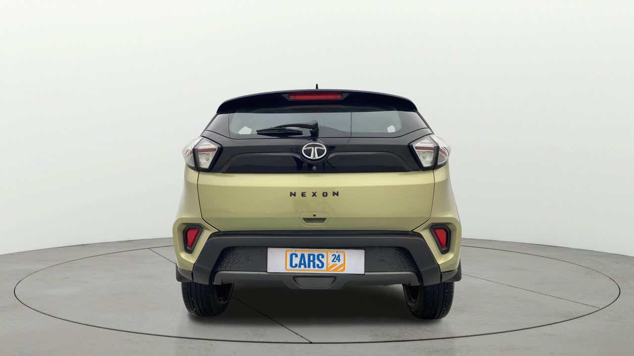 Rear view of a Tata Nexon 2017-2023