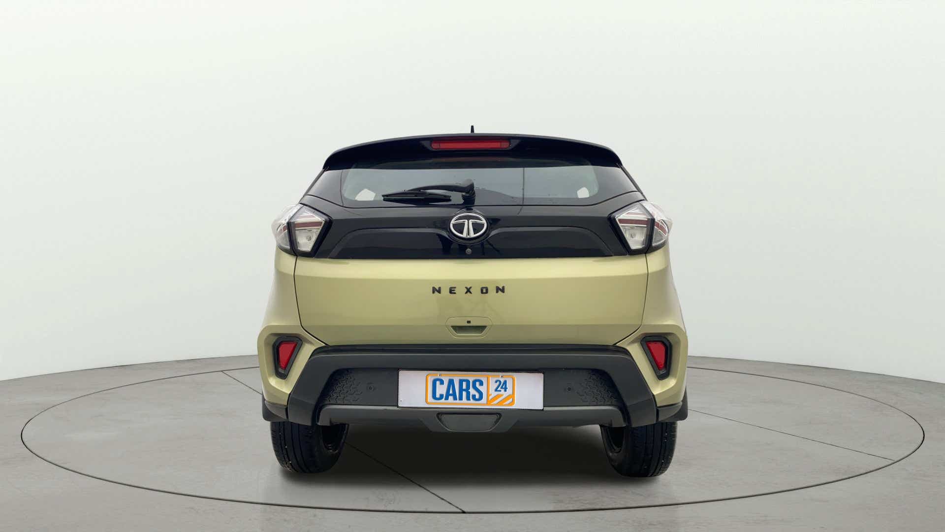 Rear view of a Tata Nexon 2017-2023