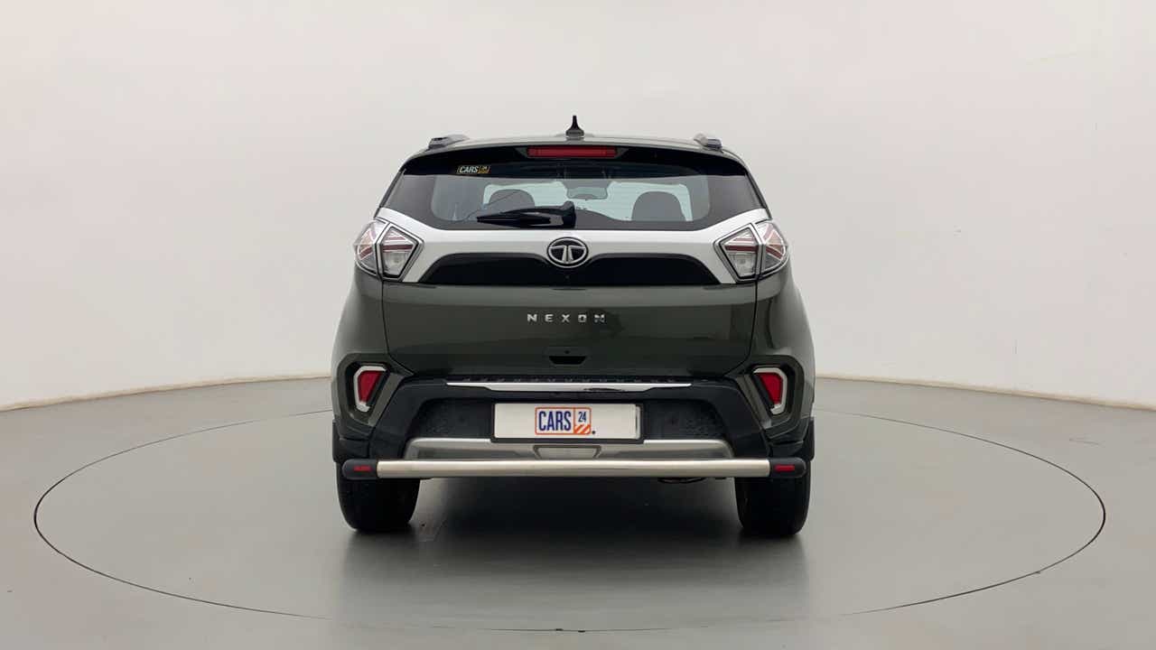 Rear view of a Tata Nexon 2017-2023