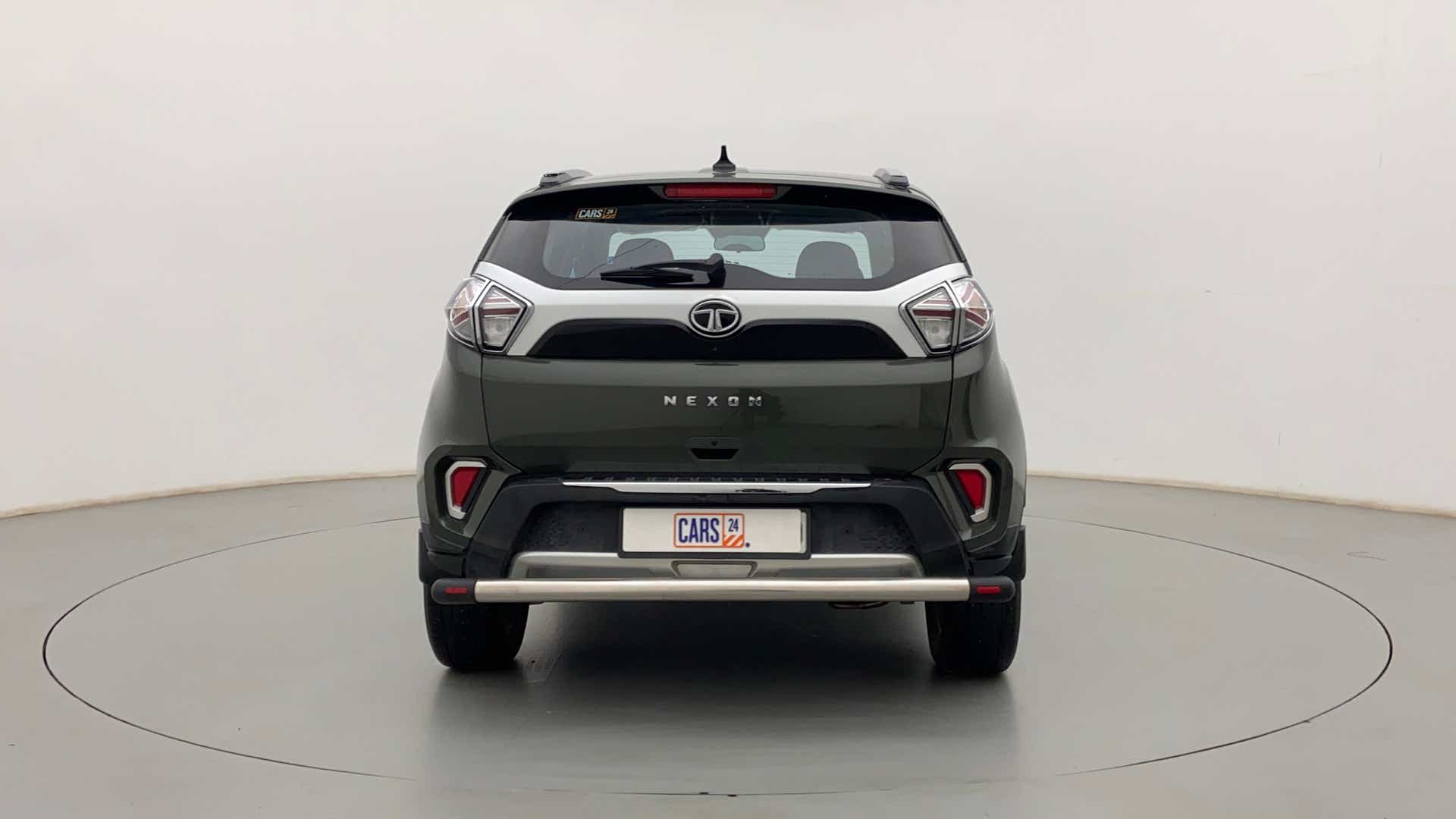 Rear view of a Tata Nexon 2017-2023