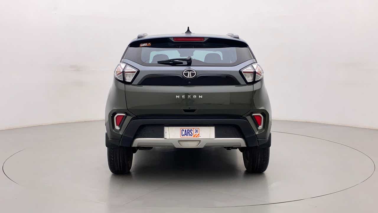 Rear view of a Tata Nexon 2017-2023
