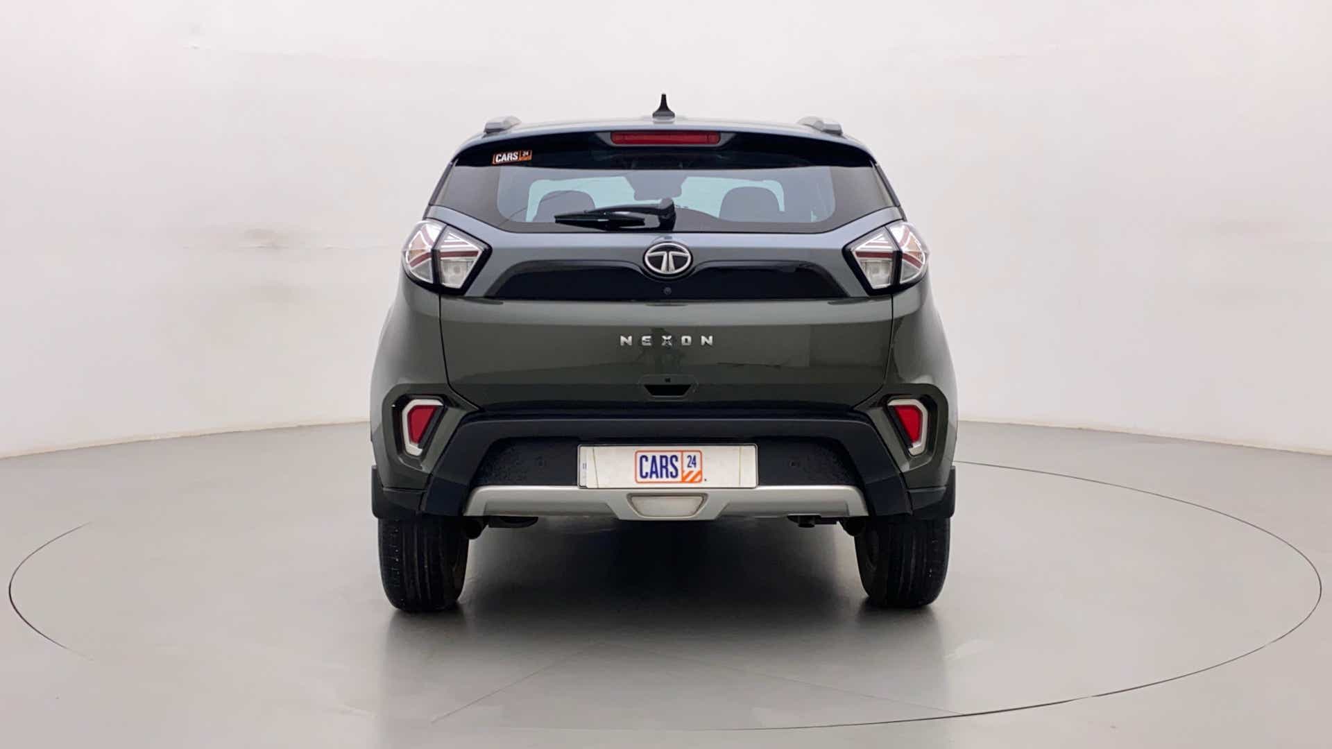 Rear view of a Tata Nexon 2017-2023