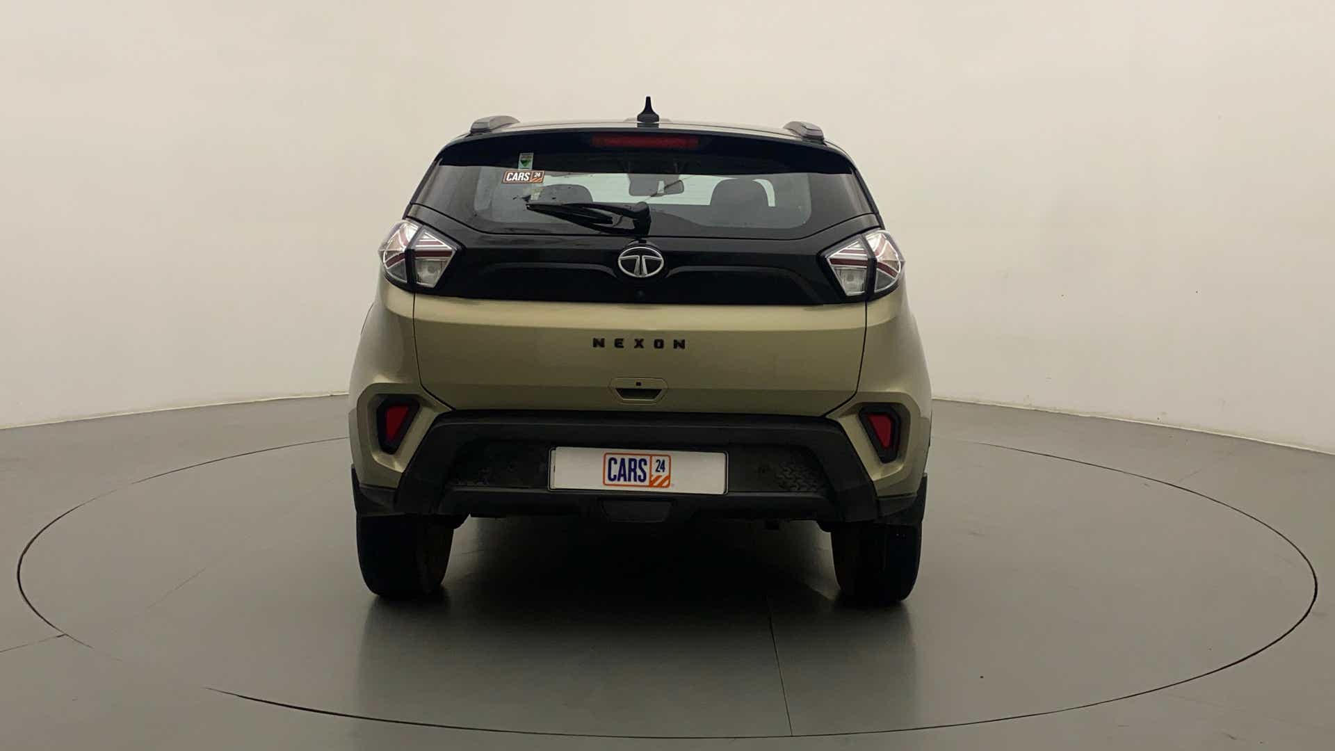 Rear view of a tata nexon 2017-2023