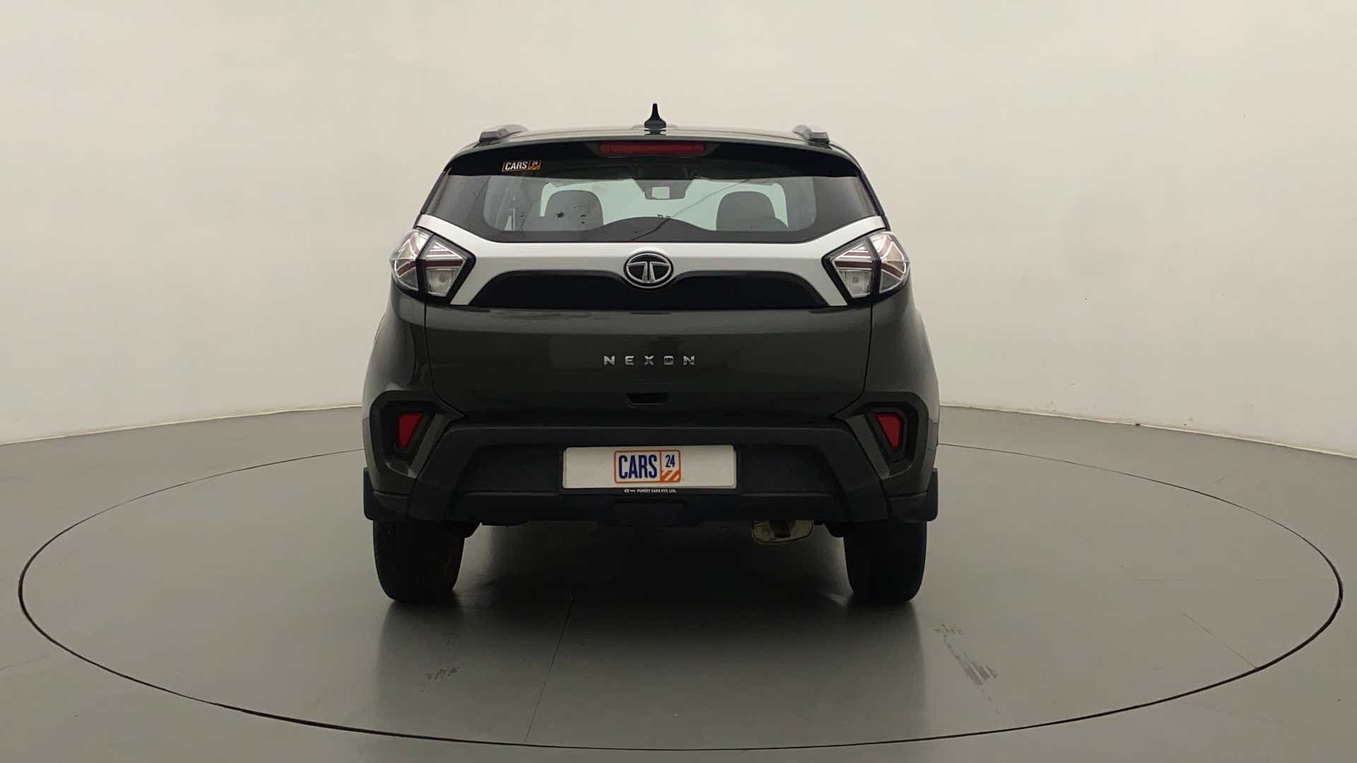 Rear view of a Tata Nexon 2017-2023