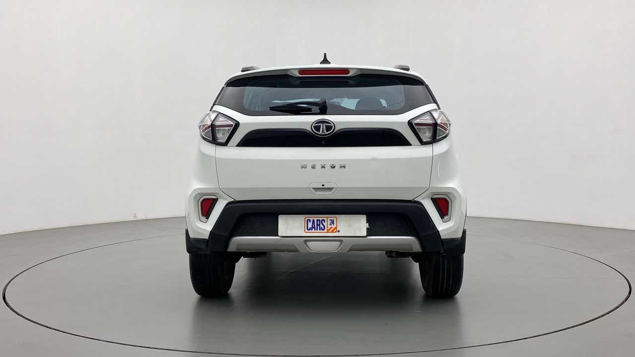 Rear view of a Tata Nexon 2017-2023