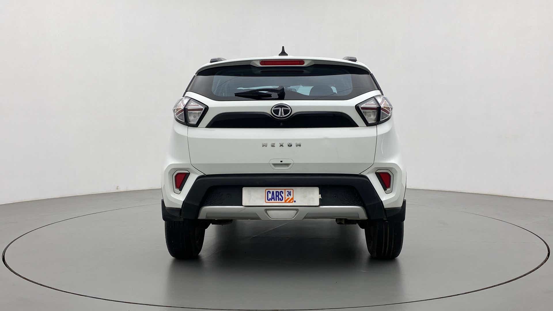 Rear view of a Tata Nexon 2017-2023