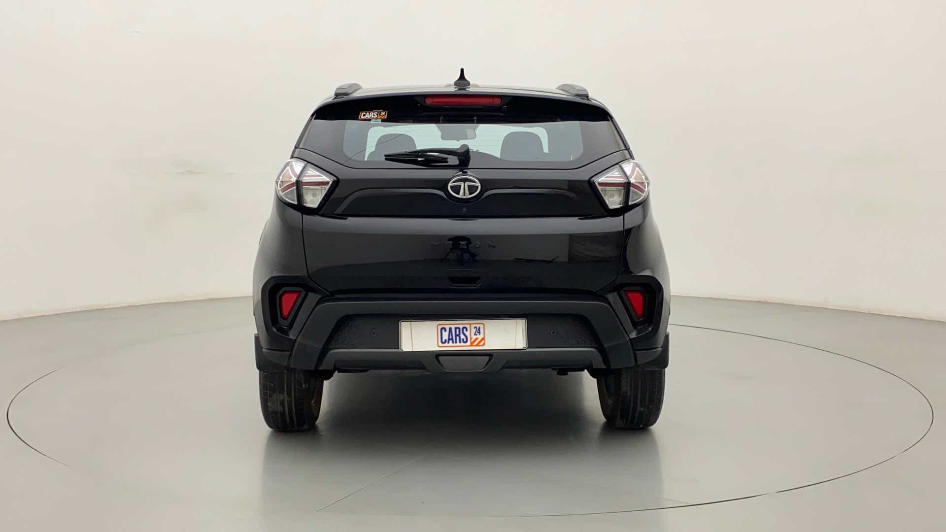 Rear view of a Tata Nexon 2017-2023