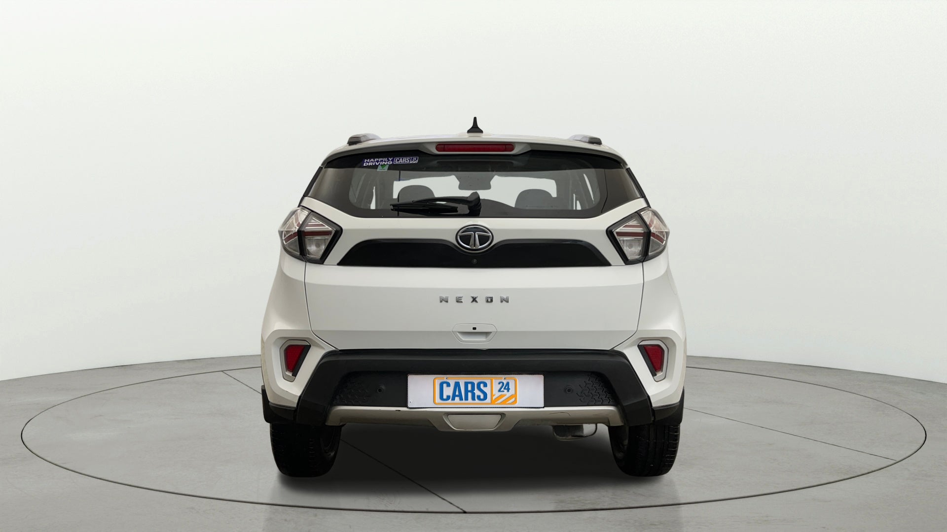 Rear view of a Tata Nexon 2017-2023