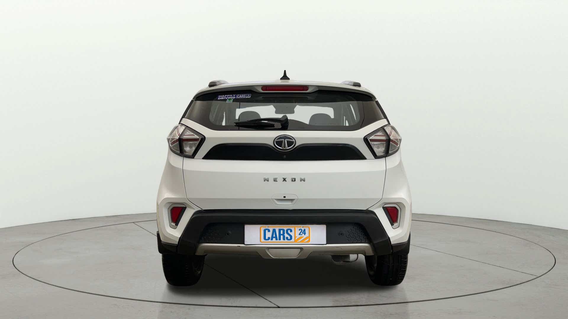 Rear view of a Tata Nexon 2017-2023