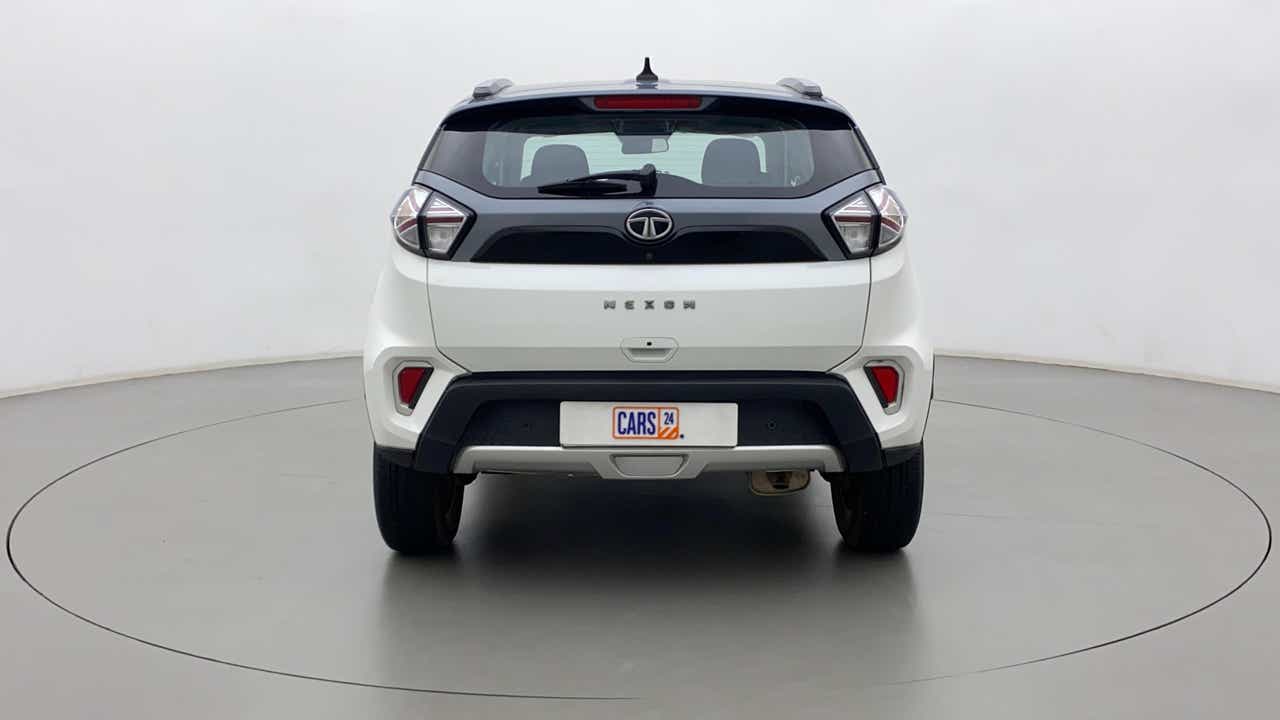 Rear view of a Tata Nexon 2017-2023