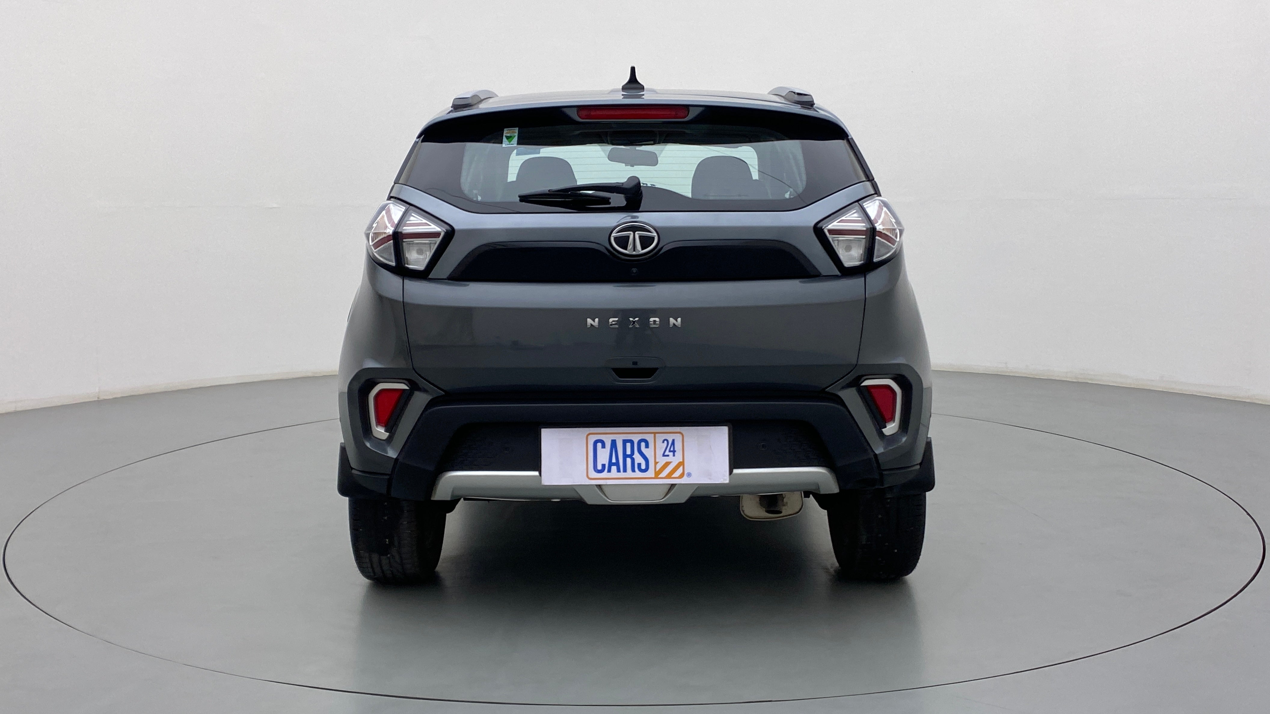 Rear view of a Tata Nexon 2017-2023