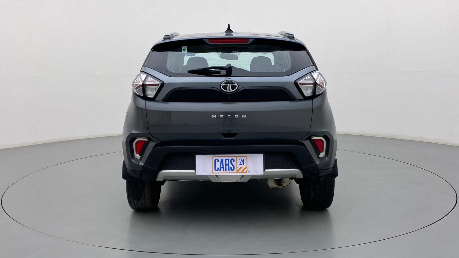 Rear view of a Tata Nexon 2017-2023