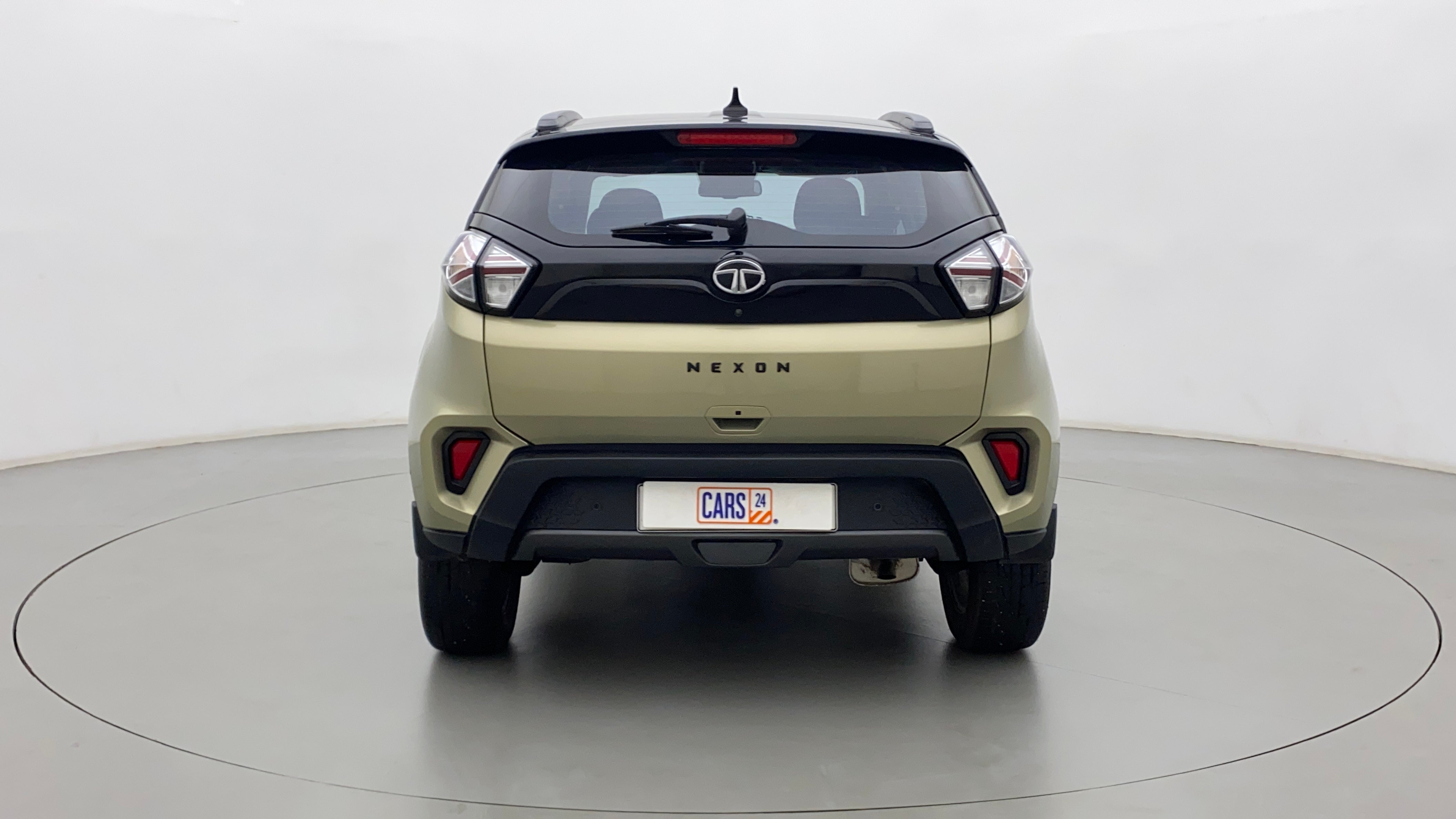 Rear view of a Tata Nexon 2017-2023